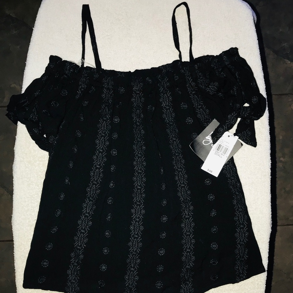 Flowing Off Shoulder Top